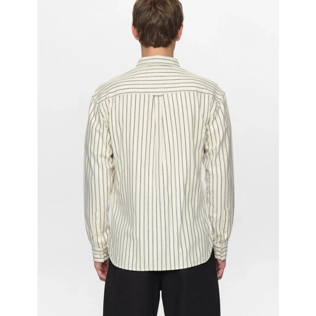 Anerkjendt 902178 aklasse stripe l/s shirt 9503 tofu 902178 large
