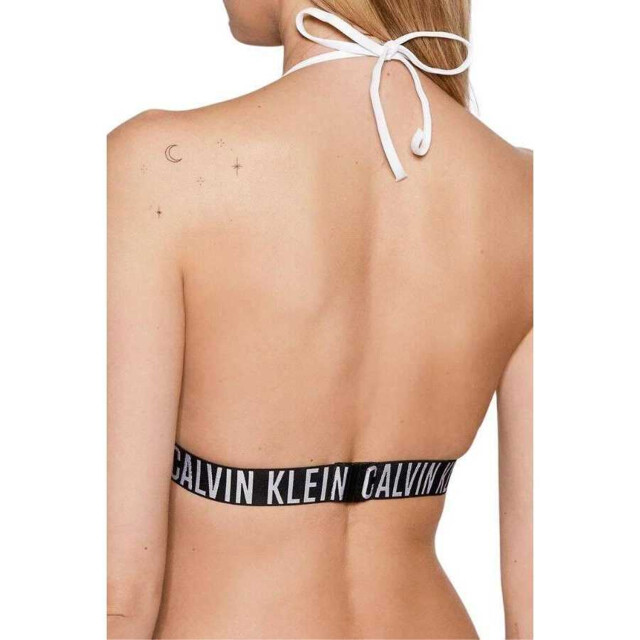 Calvin Klein Dames tweekleurig bikinitopje UTNA763_white large