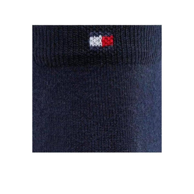 Tommy Hilfiger Dames geborduurde logo gladde enkelsokken (set van 3) UTNA960_navy large