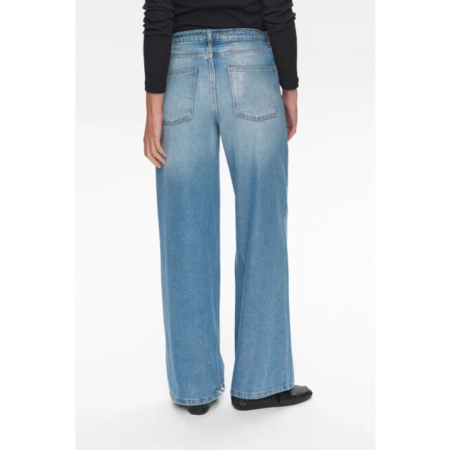 Nümph Nubrooklyn jeans glam 706221 blue denim silver foil 706221 large