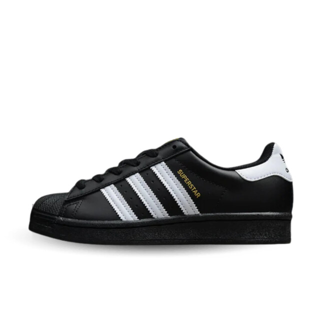Adidas Superstar core black cloud white gold EG4959 large