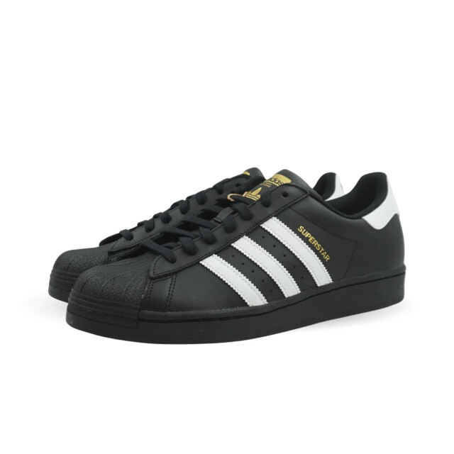 Adidas Superstar core black cloud white gold EG4959 large