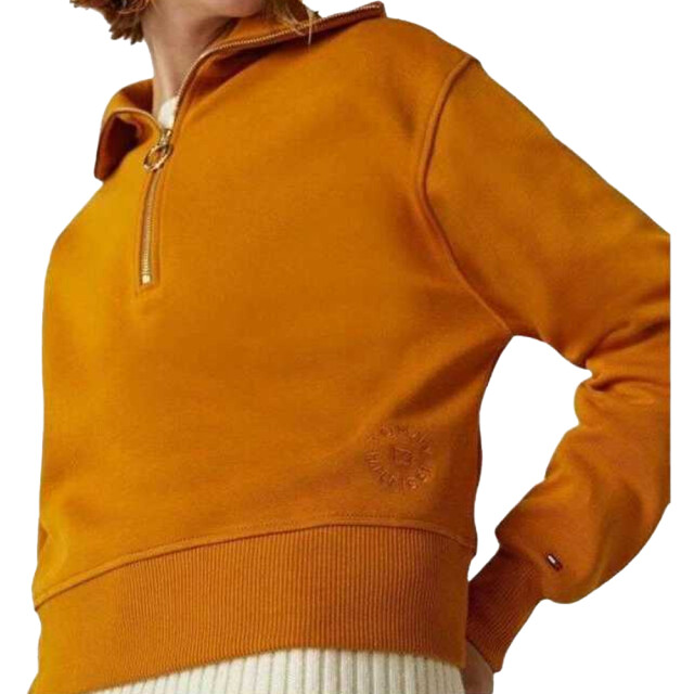 Tommy Hilfiger Dames crest sweatshirt UTNA321_mustard large