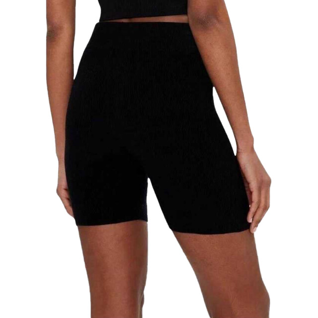 Calvin Klein Dames geborduurd logo slim shorts UTNA911_black large