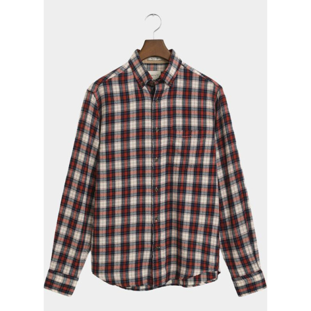 Gant Casual hemd lange mouw reg windblown flannel check sh 3250242/623 203261 large