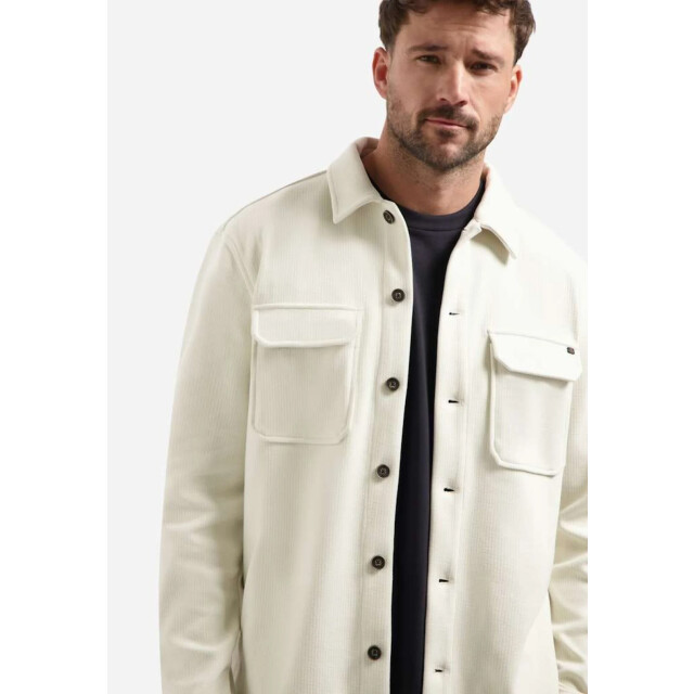 No Excess Overshirt buttons relief sweat chalk 30511106-017 large