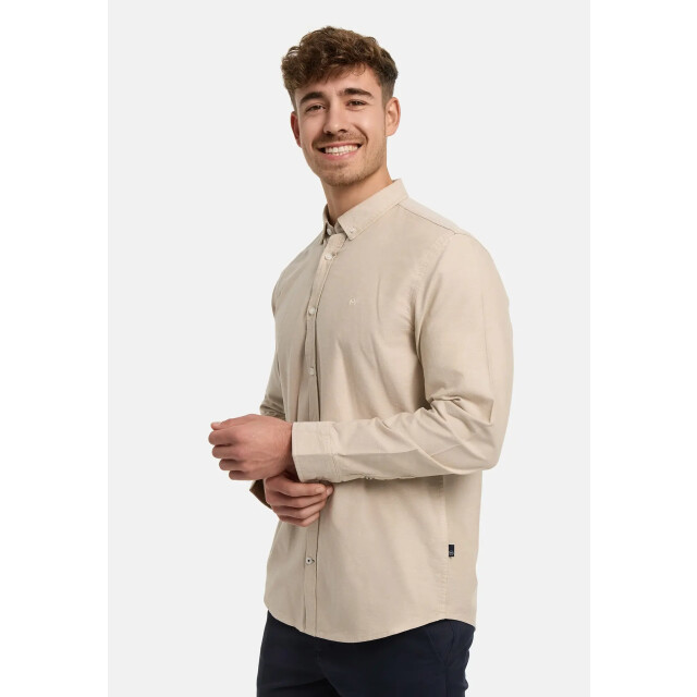 Kronstadt Ks2796bs ksjohan oxford washed shirt 961 chinchilla KS2796BS large