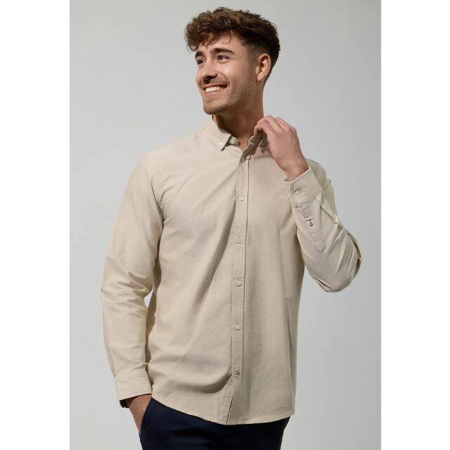 Kronstadt Ks2796bs ksjohan oxford washed shirt 961 chinchilla KS2796BS large