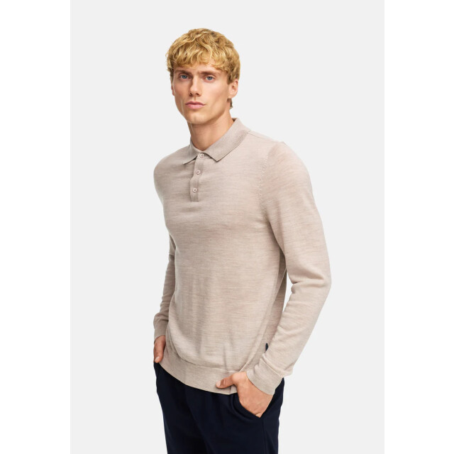 Kronstadt Ks35012 ksjohannes merino polo 039 sand mix KS35012 large