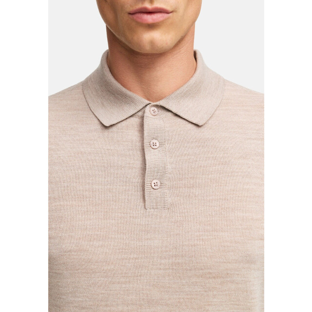 Kronstadt Ks35012 ksjohannes merino polo 039 sand mix KS35012 large