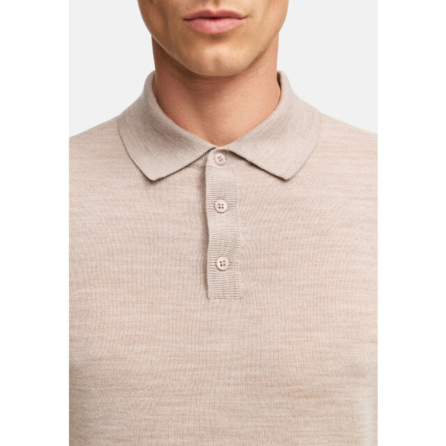 Kronstadt Ks35012 ksjohannes merino polo 039 sand mix KS35012 large