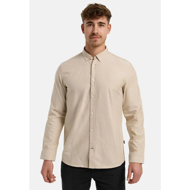 Kronstadt Ks2796bs ksjohan oxford washed shirt 961 chinchilla KS2796BS large