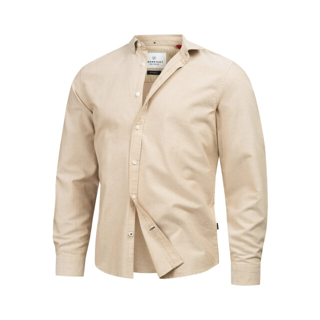 Kronstadt Ks2796bs ksjohan oxford washed shirt 961 chinchilla KS2796BS large