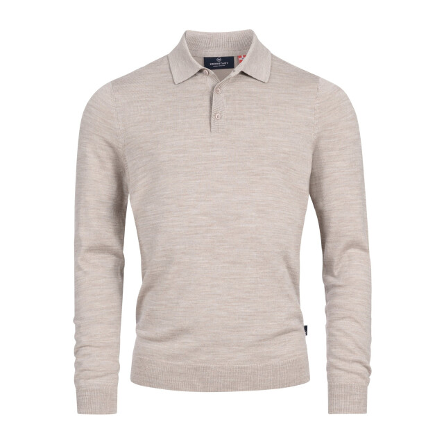 Kronstadt Ks35012 ksjohannes merino polo 039 sand mix KS35012 large