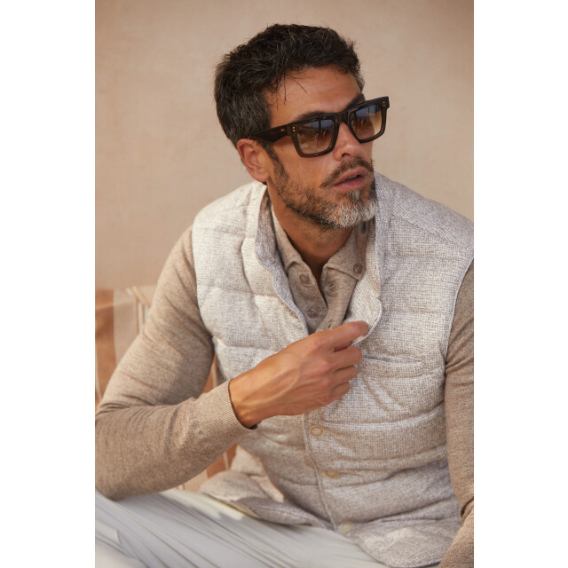 Blue Industry Gedessineerde bodywarmer | BWS24-M1 large