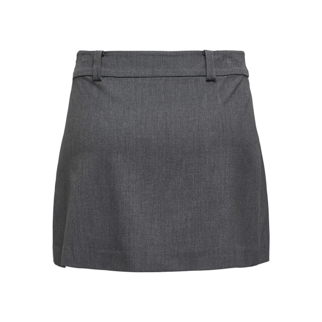 Only onlregina life hw pleat mel skirt t 152185 dark grey melange 06411.970.0003 large