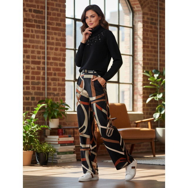 K-Design Pullover-b812- B812-BLACK large