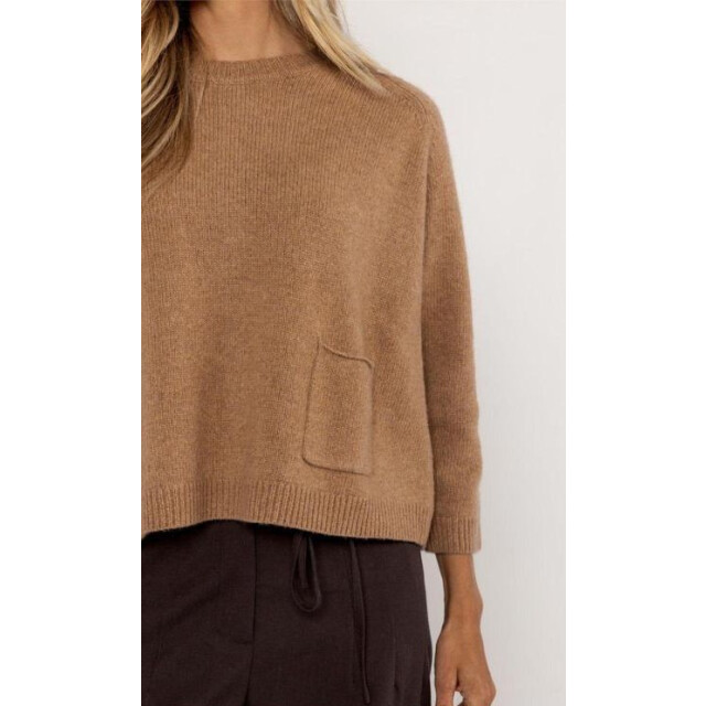 Poools Pull over 533227- 533227-camel large