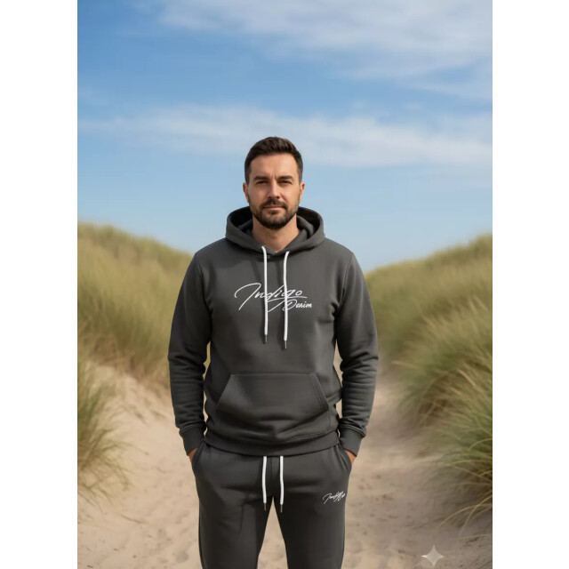 Indigo Denim Denim joggingpak heren - ID053-1-1 large