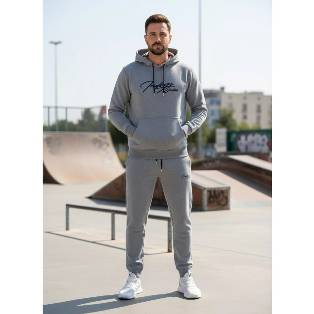 Indigo Denim Denim joggingpak heren licht ID052 large