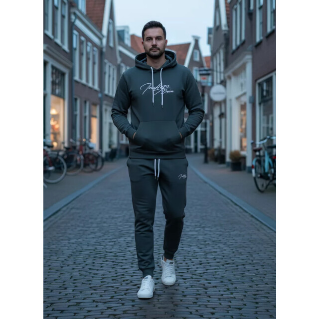 Indigo Denim Denim joggingpak heren - ID053-1-1 large