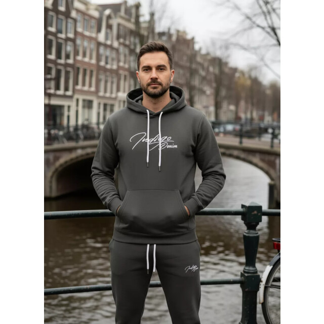 Indigo Denim Denim joggingpak heren - ID053-1-1 large