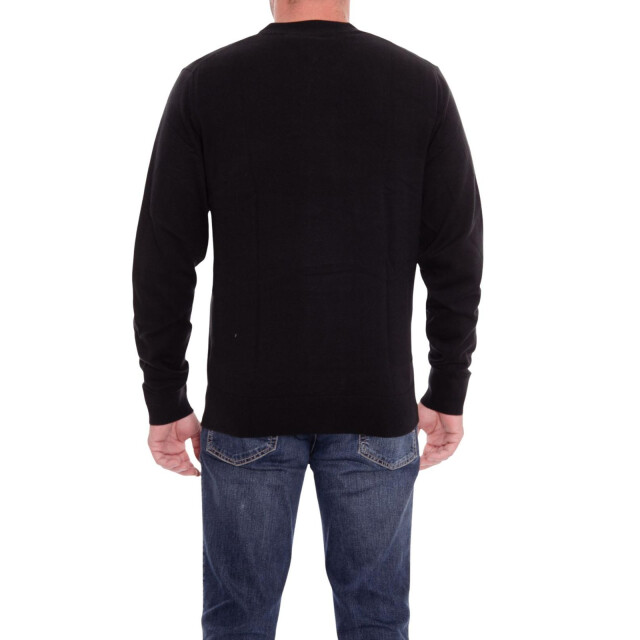 Tommy Hilfiger Effen heren trui UTNA564_black large