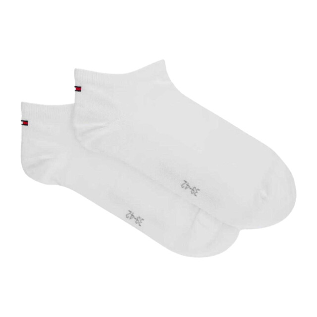 Tommy Hilfiger Effen enkelsokken heren (set van 2) UTNA616_white large