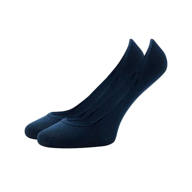 Tommy Hilfiger Dames textured low liner socks (set van 2) UTNA710_navy large