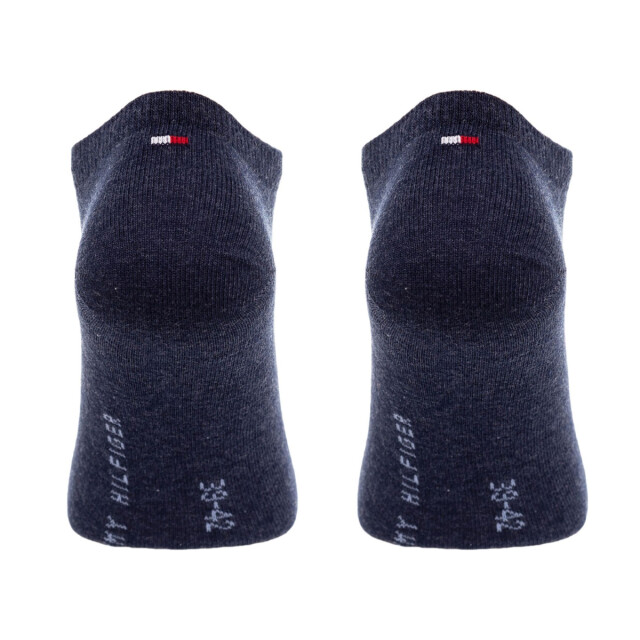 Tommy Hilfiger Effen enkelsokken heren (set van 2) UTNA616_denim large