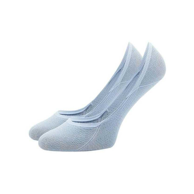 Tommy Hilfiger Dames textured low liner socks (set van 2) UTNA710_blue large
