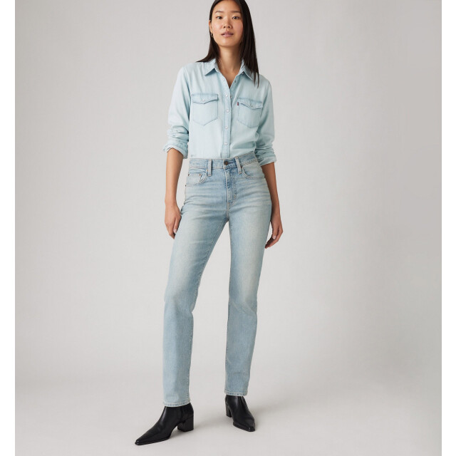 Levi's 724 high rise straight headwinds ahead 18883-0344 large