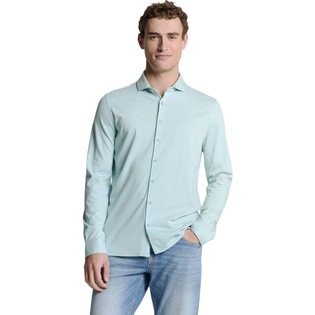 No Excess Shirt jersey melange stretch ice 27410180-151 large