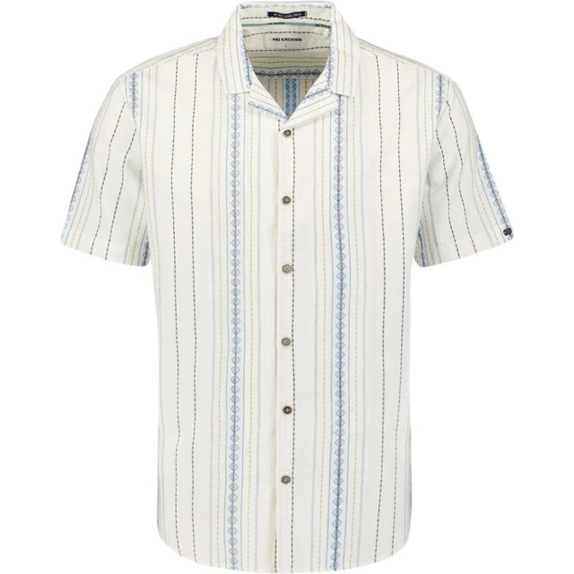 No Excess Shirt short sleeve revers collar do offwhite 27490341-011 large