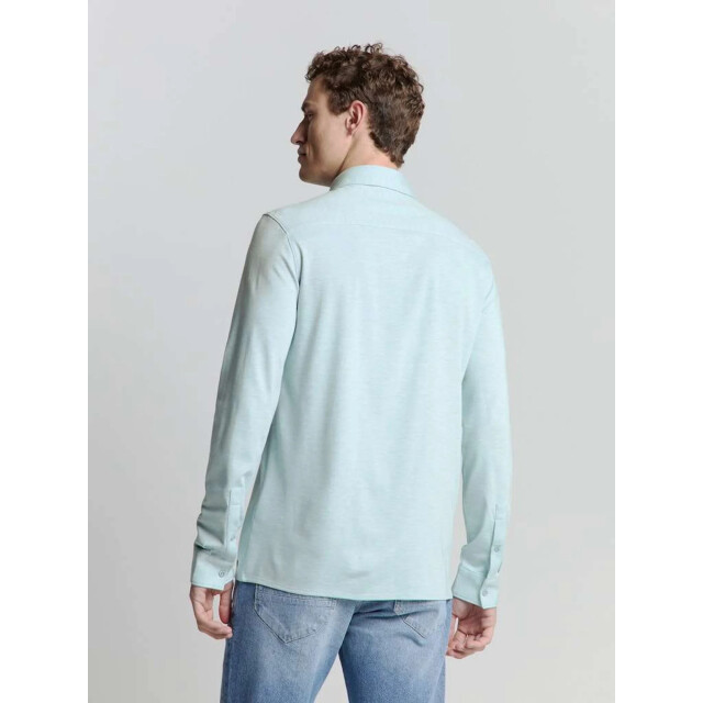 No Excess Shirt jersey melange stretch ice 27410180-151 large