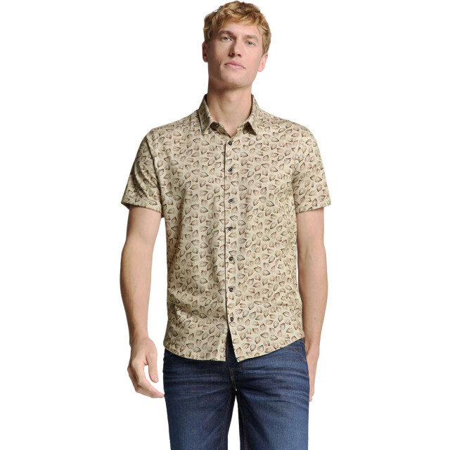 No Excess Shirt short sleeve jersey allover p sand 28440414-015 large