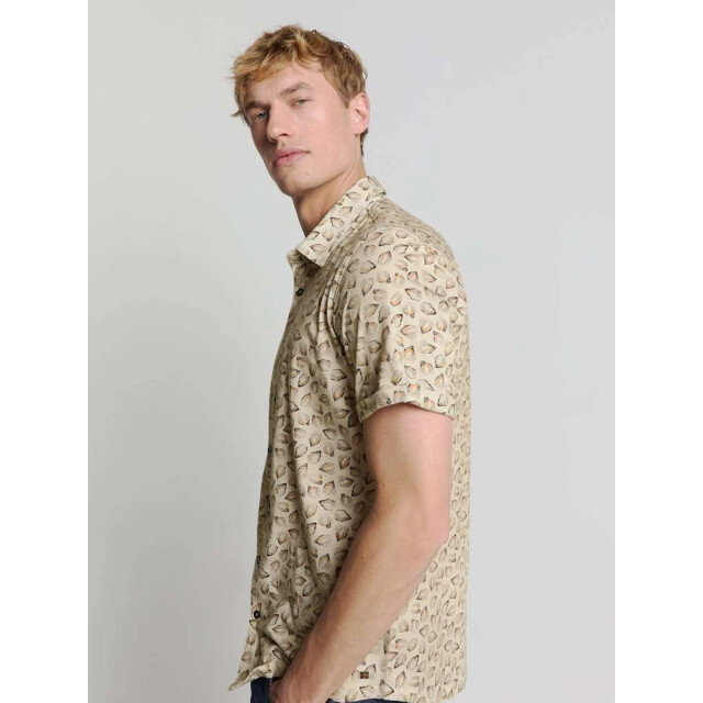 No Excess Shirt short sleeve jersey allover p sand 28440414-015 large