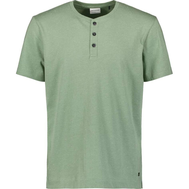 No Excess T-shirt granddad with neps green 27340369-050 large