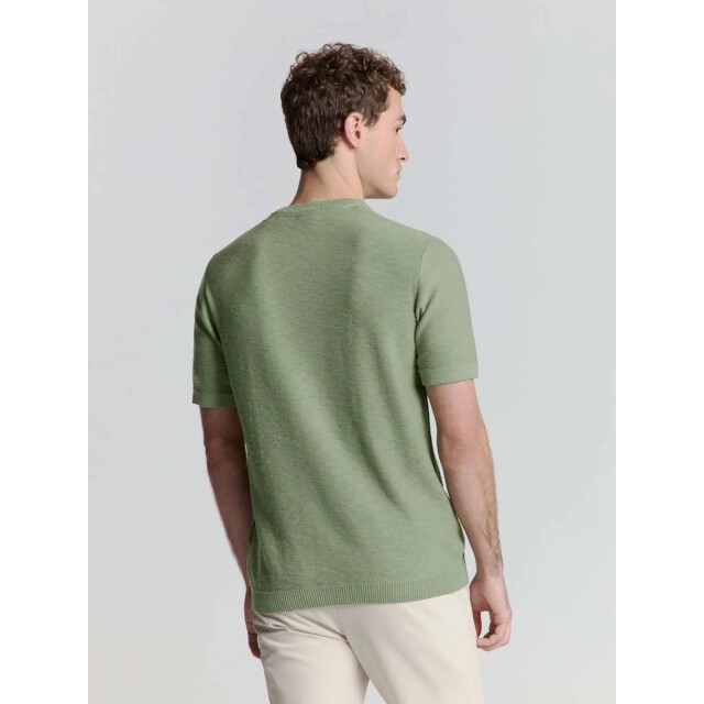 No Excess Pullover short sleeve crewneck soli green 27230262-050 large