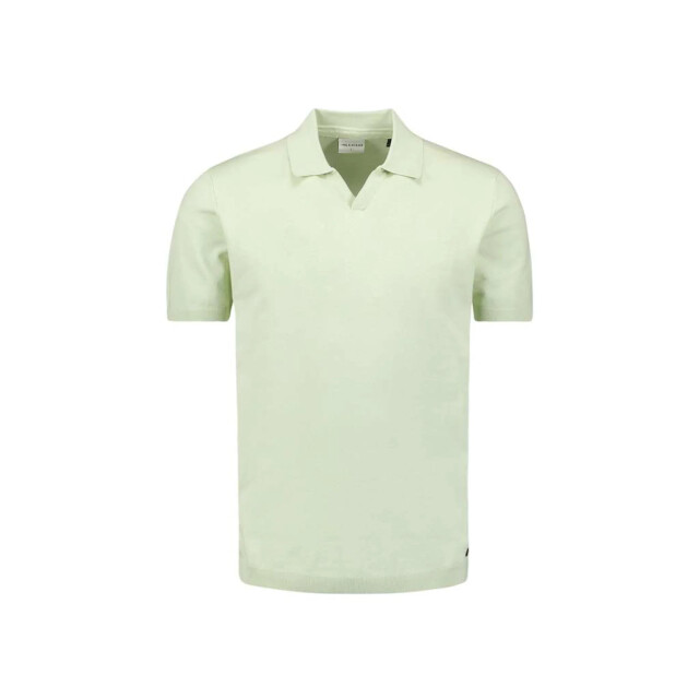 No Excess Pullover short sleeve polo v solid mint 27230353SN-058 large