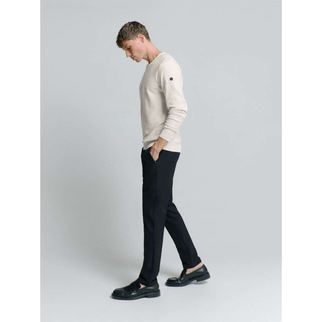 No Excess Pullover crewneck garment dyed + st chalk 27210101SN-017 large