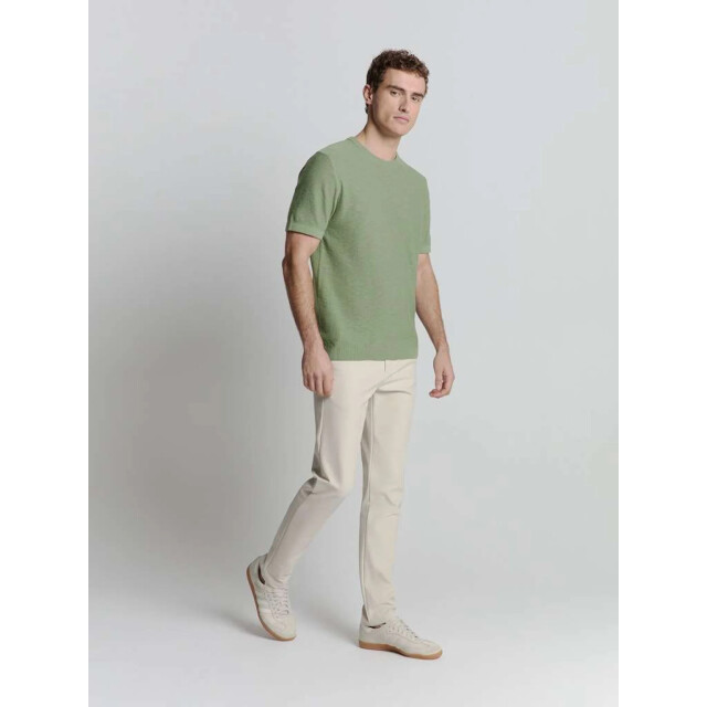 No Excess Pullover short sleeve crewneck soli green 27230262-050 large