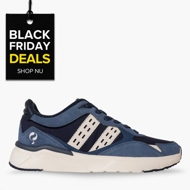 Q1905 Sneaker kampen denimblauw/donkerblauw/offwit QM1253434-623-1 large