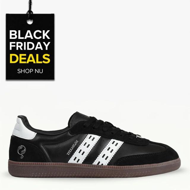 Q1905 Sneaker titanium zwart/wit QM1243549-199-1 large