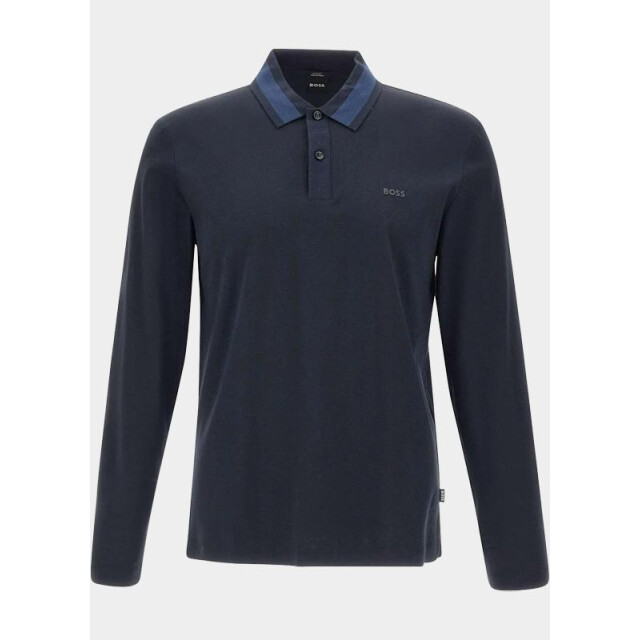Hugo Boss Polo lange mouw h-pleins 200 10273705 01 50549257/405 195519 large