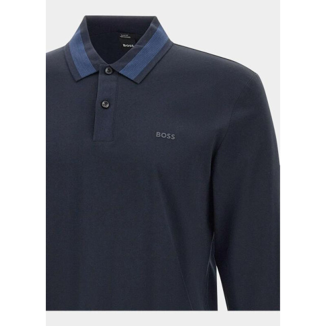 Hugo Boss Polo lange mouw h-pleins 200 10273705 01 50549257/405 195519 large