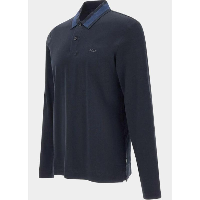Hugo Boss Polo lange mouw h-pleins 200 10273705 01 50549257/405 195519 large