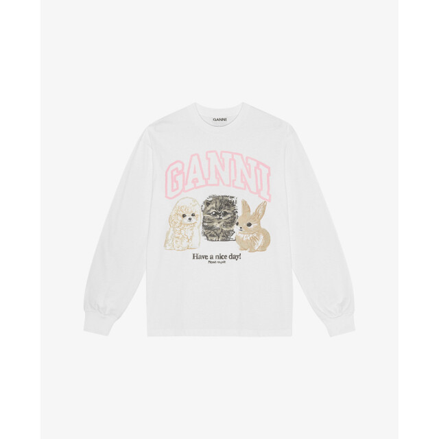 Ganni T-shirt lm - 80017461 large