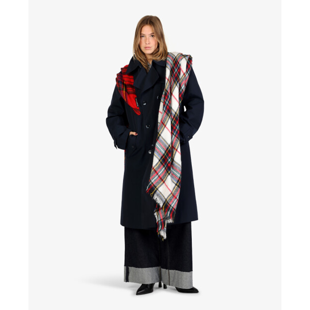 1/OFF Paris Jassen trench x woolen scar 80014724 large
