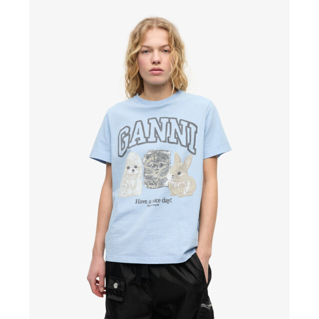 Ganni T-shirt km - 80017462 large